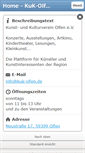 Mobile Screenshot of kuk-olfen.de